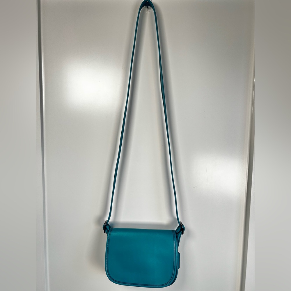 Coach 75th Anniversary Re-Edition Saddle Bag 18 - Dark Teal - Picture 3 of 12